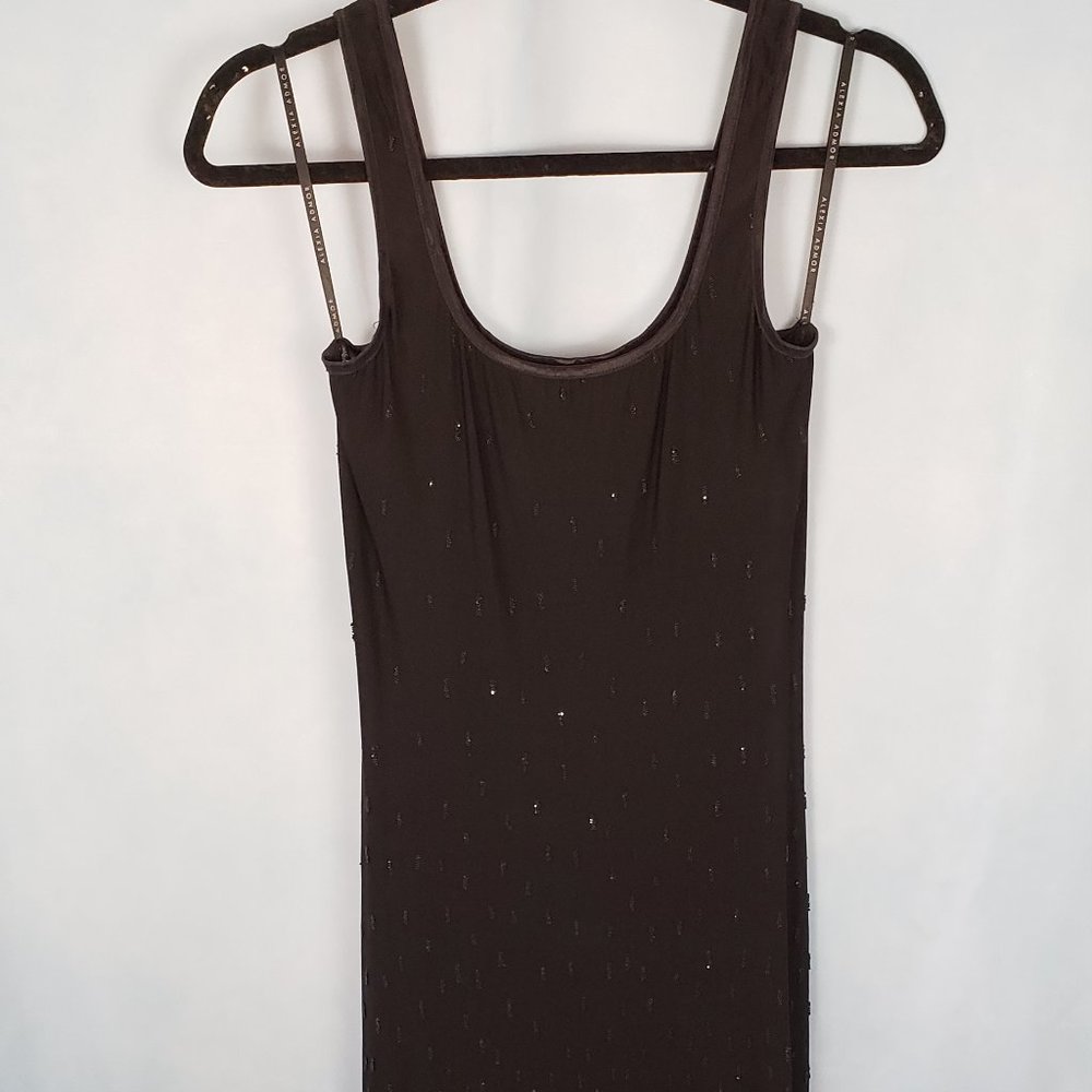 GORGEOUS BLACK BEADED DRESS